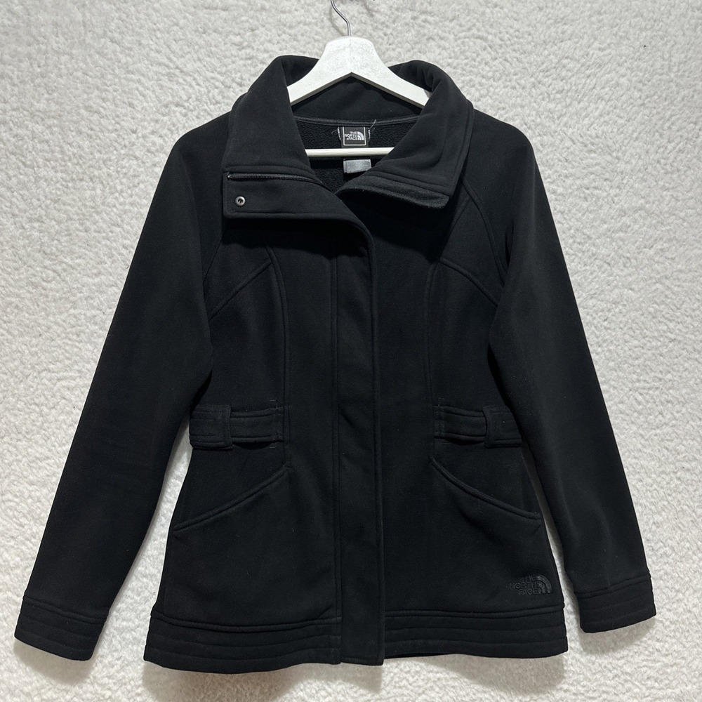The North Face Women's Avery Fleece Full Zip Black Jacket Size S/P